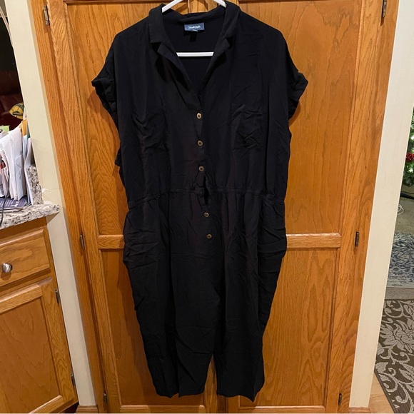 ModCloth cropped jumpsuit - Picture 2 of 5